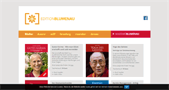 Desktop Screenshot of editionblumenau.com
